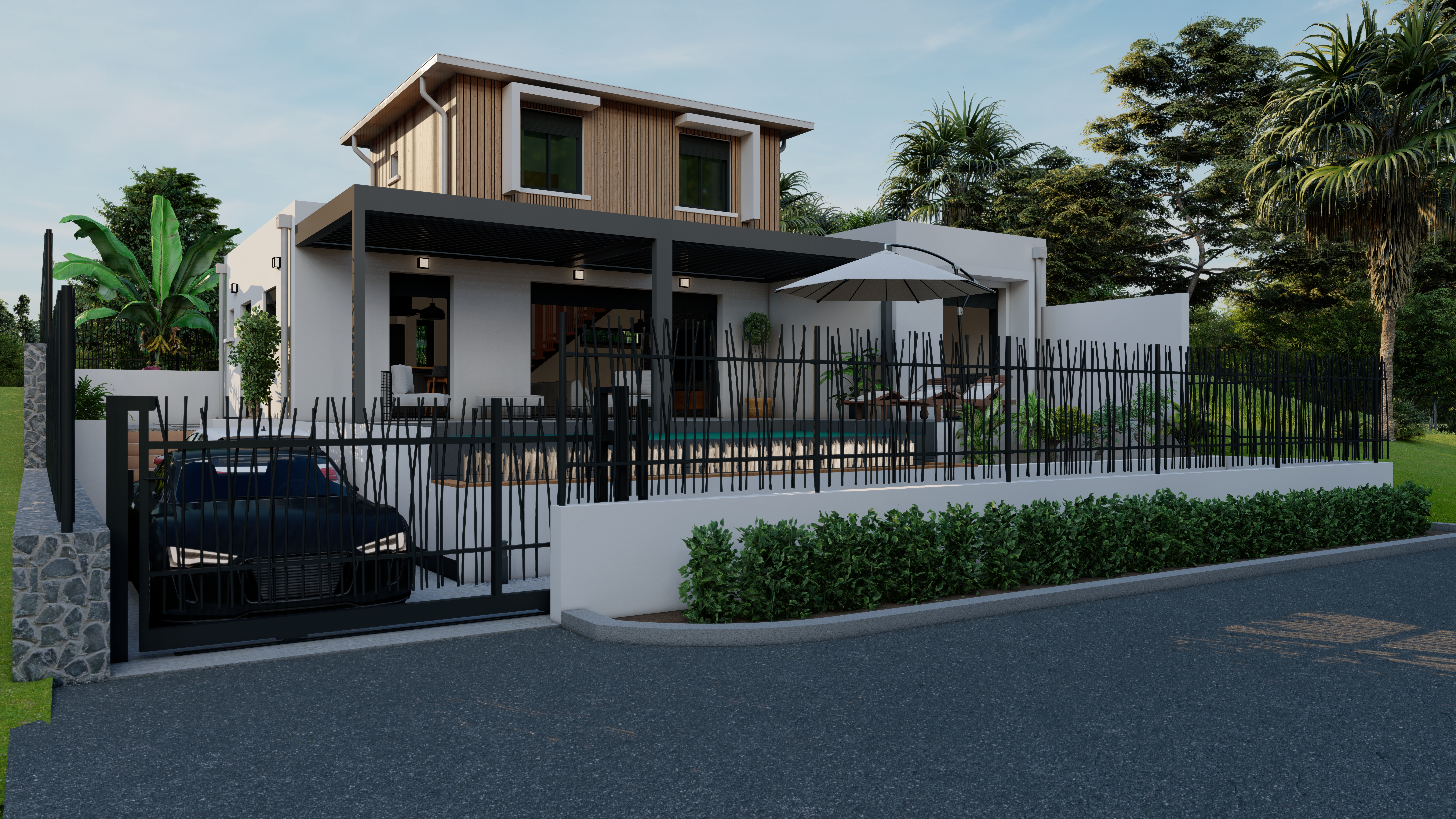 Maison familiale construction